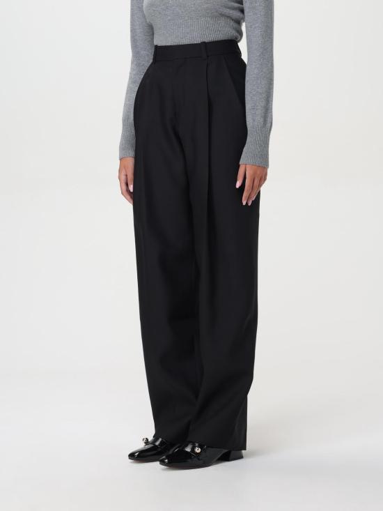  자크뮈스 스트레이트 팬츠 243PA1161644 990 Black - JACQUEMUS