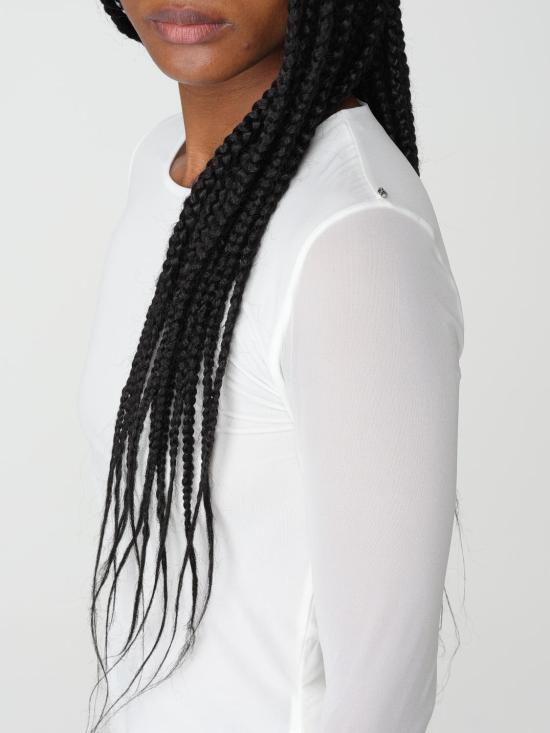 25FW 스포트막스 긴팔 티셔츠 2329460339600 001 White - SPORTMAX