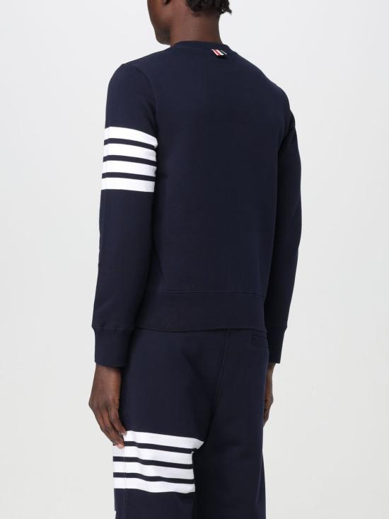25FW 톰브라운 긴팔 티셔츠 MJT021H00535 461 Navy - THOM BROWNE