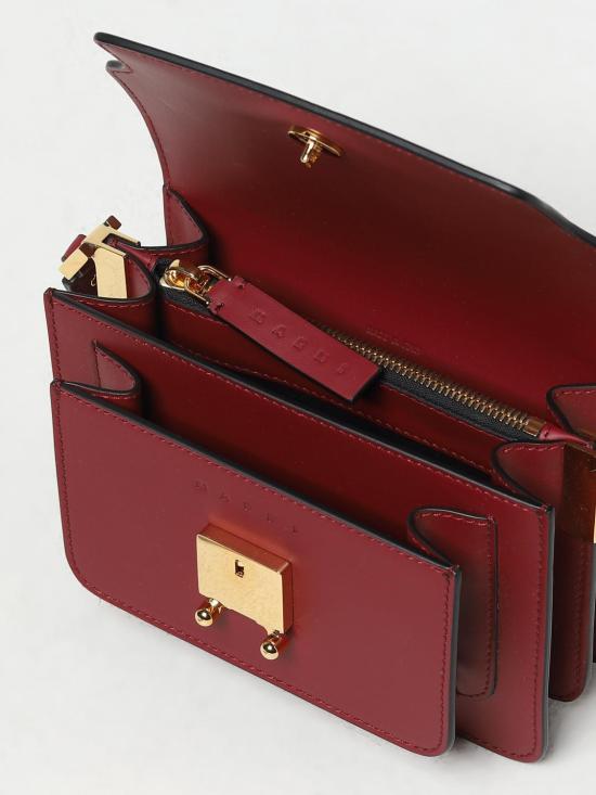 26SS 마르니 토트백 SBMPS01NO1LV583 ZR80N Burgundy - MARNI