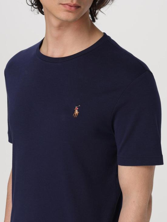 25FW 폴로 랄프로렌 반팔 티셔츠 710740727003 Blue - POLO RALPH LAUREN