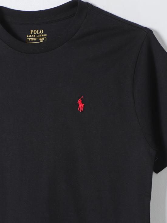 25FW [키즈] 폴로 랄프로렌 티셔츠 323832904036 RL Black - POLO RALPH LAUREN
