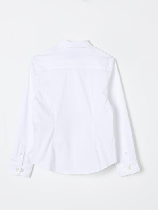 25FW [키즈] 엠포리오 아르마니 셔츠 8N4C091N06Z 0100 White - EMPORIO ARMANI