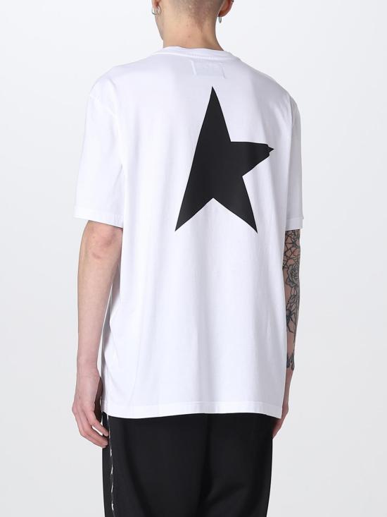 26SS 골든구스 반팔 티셔츠 GMP01220P00087910283 White - GOLDEN GOOSE
