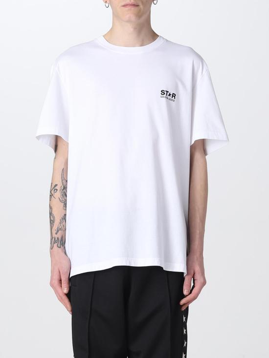 26SS 골든구스 반팔 티셔츠 GMP01220P00087910283 White