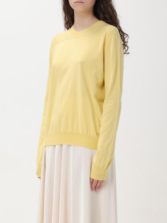 25FW 질샌더 스웨터 J02GP0168J15383 744 Yellow - JIL SANDER