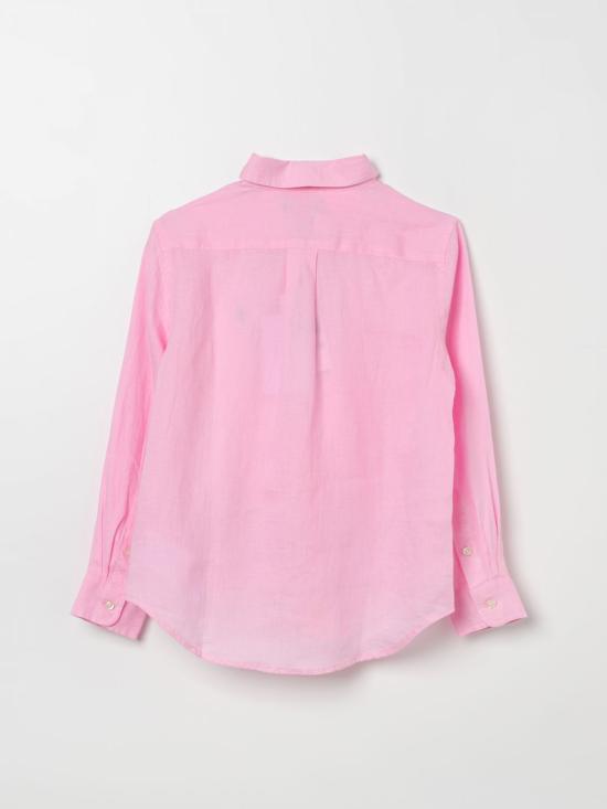 25FW [키즈] 폴로 랄프로렌 셔츠 322865270004 Pink - POLO RALPH LAUREN