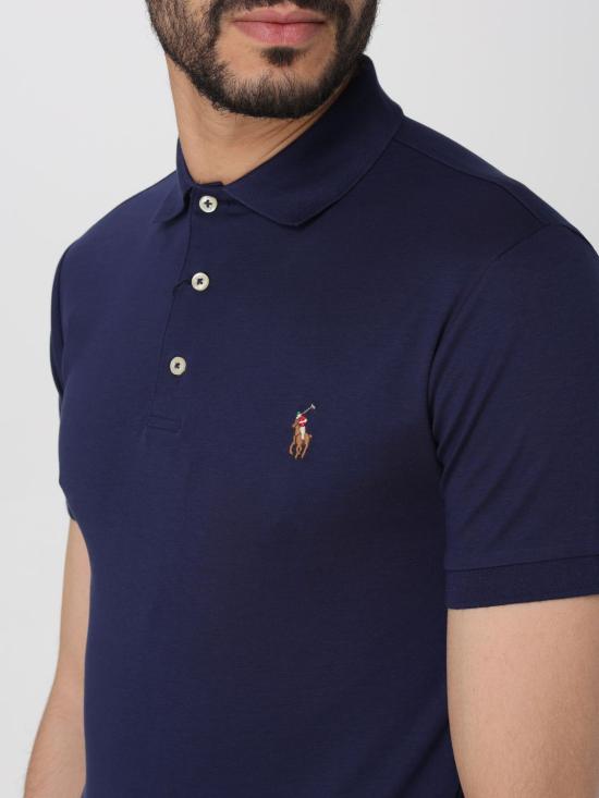 25FW 폴로 랄프로렌 폴로 티셔츠 710685514003 Blue - POLO RALPH LAUREN