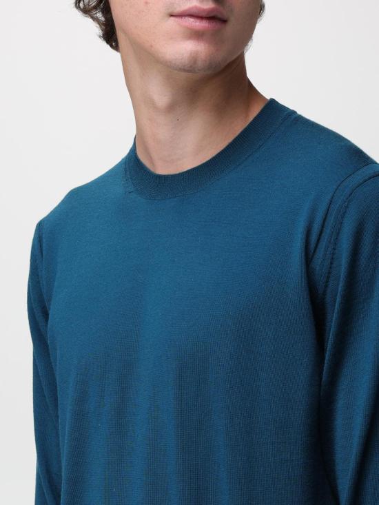 25FW 파올로페코라 스웨터 A001F001 6318 Blue 1 - PAOLO PECORA