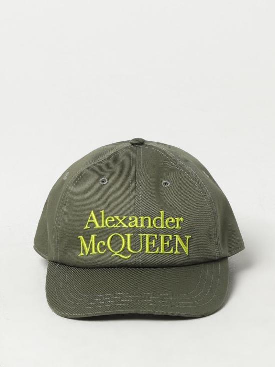 25FW 알렉산더 맥퀸 볼캡 6886584105Q 2967 Kaki - ALEXANDER MCQUEEN