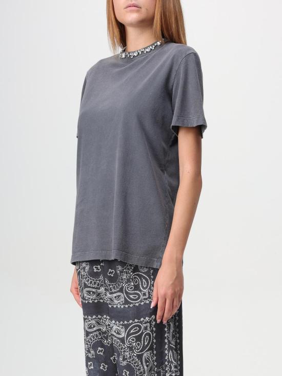 25FW 골든구스 반팔 티셔츠 GWP01220P00067060318 Charcoal - GOLDEN GOOSE