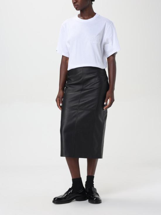 25FW 막스마라 반팔 티셔츠 2421946011600 001 White - MAX MARA