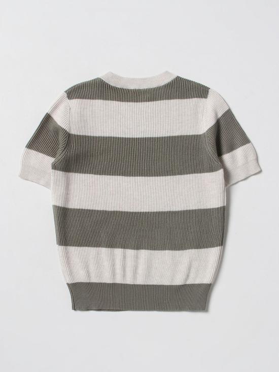 25FW [키즈] 브루넬로 쿠치넬리 풀오버 B29M40100 CWC81 Yellow Cream - BRUNELLO CUCINELLI