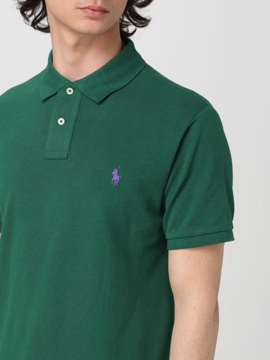 25FW 폴로 랄프로렌 폴로 티셔츠 710795080002 Green - POLO RALPH LAUREN