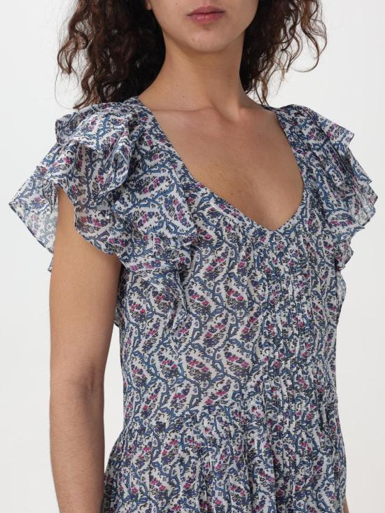  이자벨마랑에뚜왈 롱 원피스 RO0416FAB1J14E 23EC Beige - ISABEL MARANT ETOILE