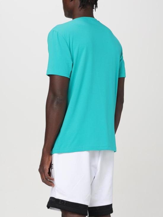  엠포리오 아르마니 반팔 티셔츠 3DPT29PJULZ 1815 Water - EMPORIO ARMANI