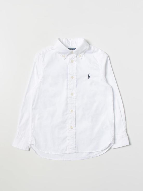 25FW [키즈] 폴로 랄프로렌 셔츠 321819238 001 White