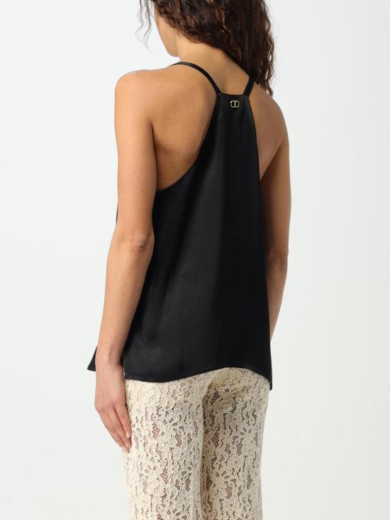 25FW 트윈셋 민소매 티셔츠 241TP2503 00006 Black - TWINSET