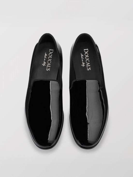 25FW 듀칼 로퍼 DU3304CARPUF018 NN00 Black - DOUCAL’S