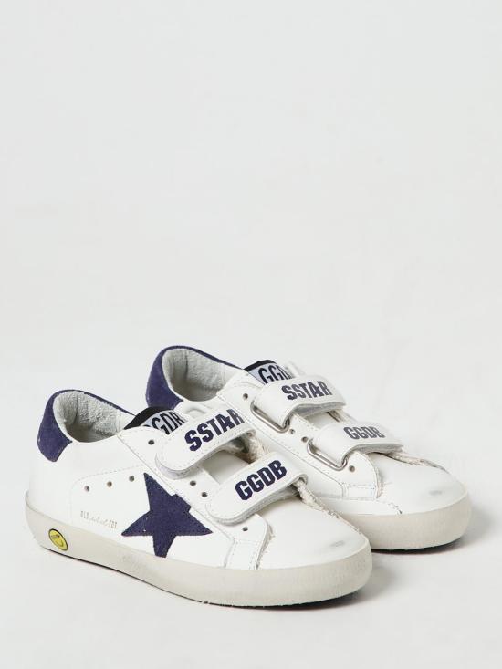 25FW [키즈] 골든구스 스니커즈 GYF00111F00041810304 White - GOLDEN GOOSE