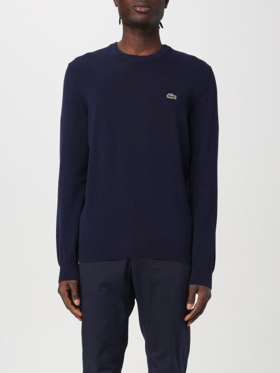 25FW 라코스테 크루넥 스웨터 AH1985 166 Blue