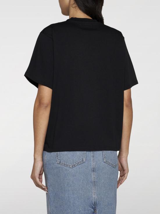 26SS 루루 스튜디오 반팔 티셔츠 TELANTO Black - LOULOU STUDIO