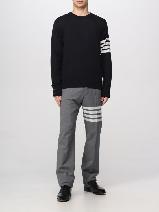 25FW 톰브라운 스웨터 MKA002AY1014 415 Blue - THOM BROWNE