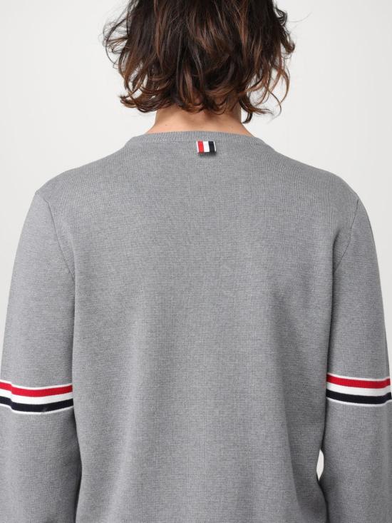 25FW 톰브라운 스웨터 MKA326AY3001 055 Grey - THOM BROWNE