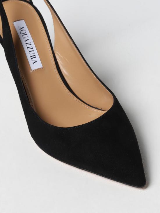 25FW 아쿠아주라 힐/펌프스 DENMIDP0SUE 000 Black - AQUAZZURA