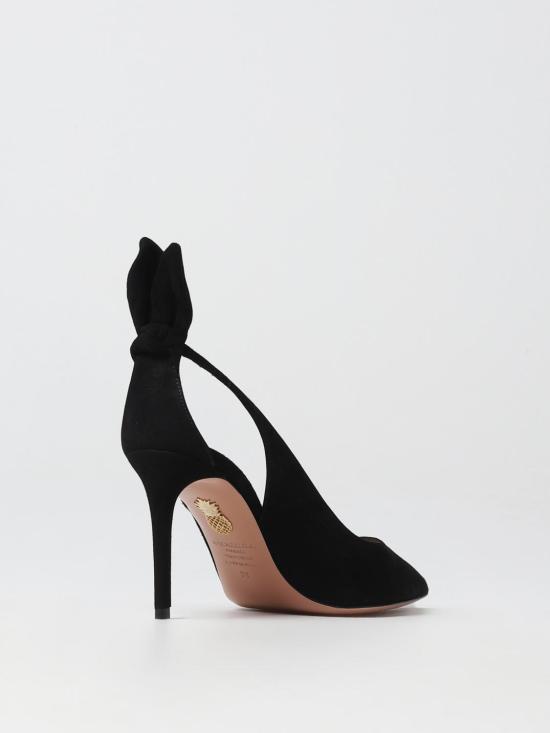 25FW 아쿠아주라 힐/펌프스 DENMIDP0SUE 000 Black - AQUAZZURA