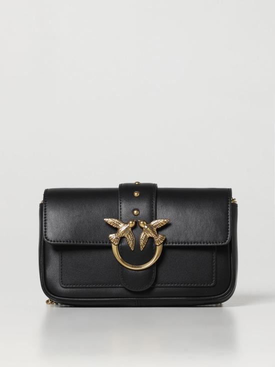 25FW 핑코 토트백 100061A0F1 Z99Q Black