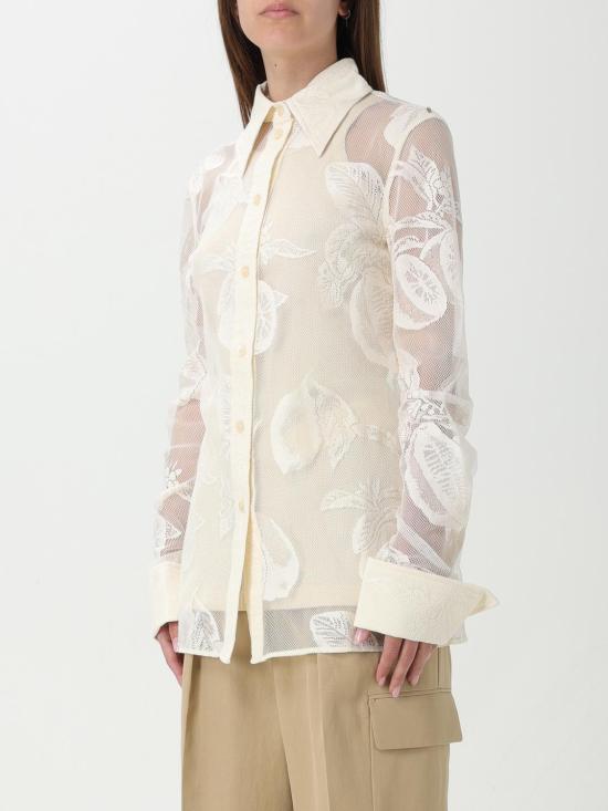 25FW 스포트막스 셔츠 2412931012600 001 White - SPORTMAX