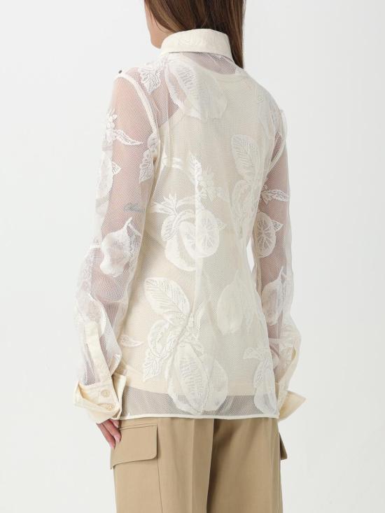 25FW 스포트막스 셔츠 2412931012600 001 White - SPORTMAX