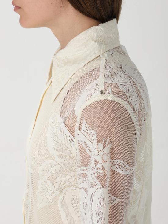 25FW 스포트막스 셔츠 2412931012600 001 White - SPORTMAX