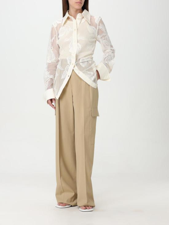 25FW 스포트막스 셔츠 2412931012600 001 White - SPORTMAX