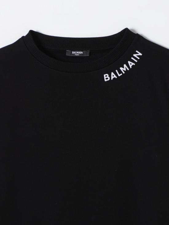 25FW [키즈] 발망 원피스 BV1A30Z0114 930BC Black - BALMAIN