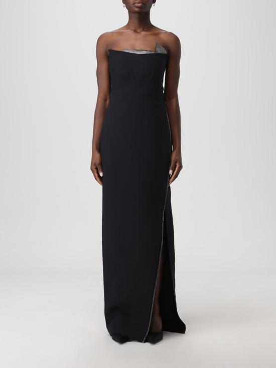  롤랑뮤레 롱 원피스 RMRS24002X B Black