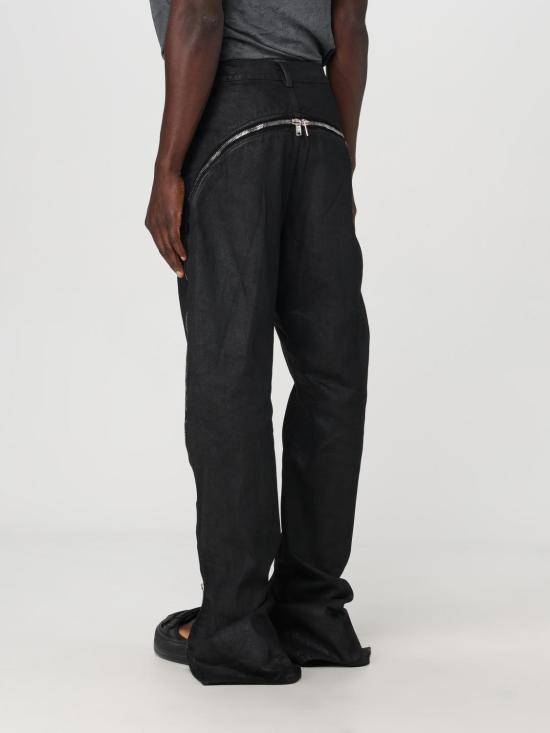 25FW 릭 오웬스 데님 팬츠 RR01D3343BW 99 Black - RICK OWENS