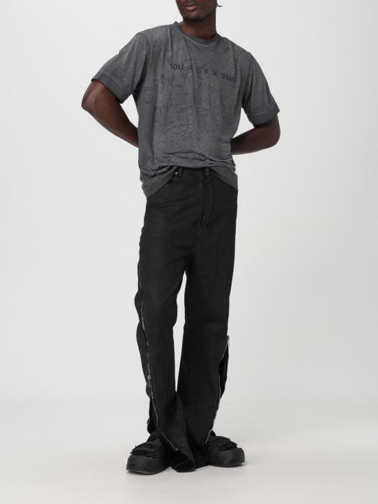 25FW 릭 오웬스 데님 팬츠 RR01D3343BW 99 Black - RICK OWENS