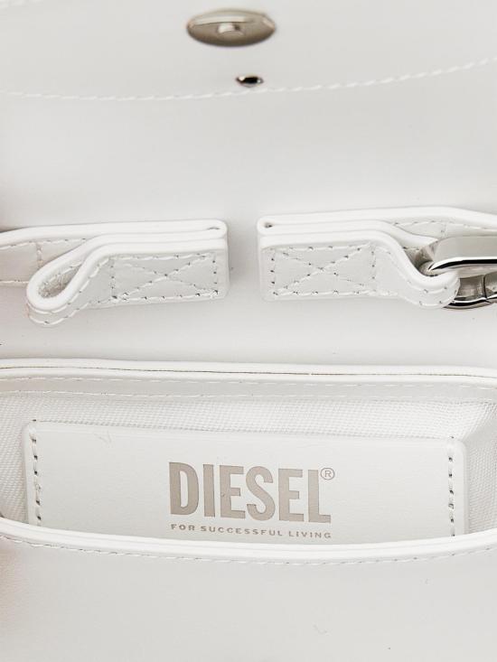 26SS 디젤 1DR 미니백 플라크 X08709PR818 T1003 White - DIESEL