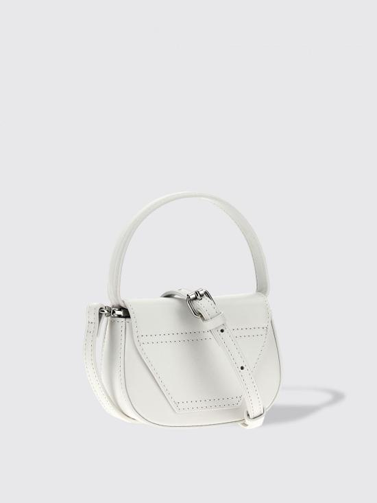 26SS 디젤 1DR 미니백 플라크 X08709PR818 T1003 White - DIESEL