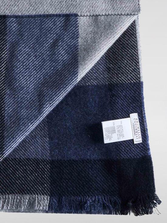 25FW 브루넬로 쿠치넬리 머플러/스카프 MSC666AG CD061 Navy - BRUNELLO CUCINELLI