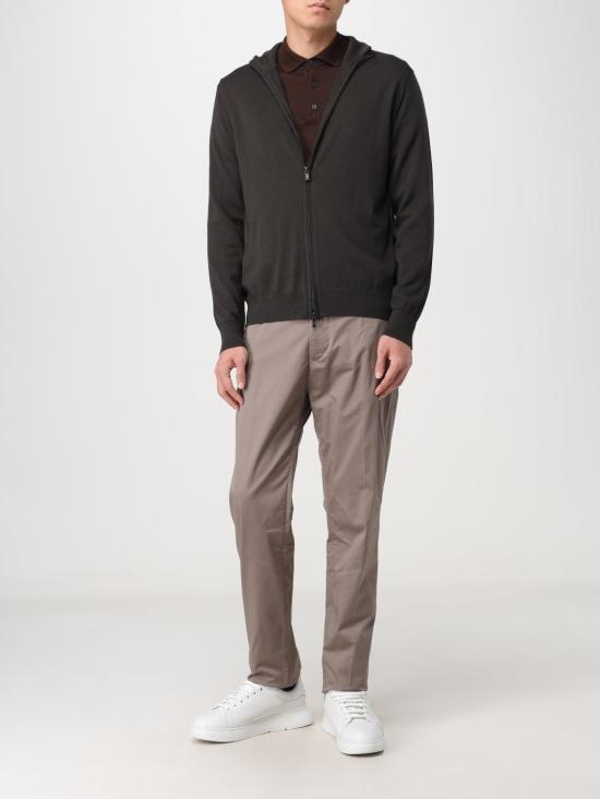 25FW 엠포리오 아르마니 스트레이트 팬츠 8N1P151NJ7Z 0144 Smoke Grey - EMPORIO ARMANI