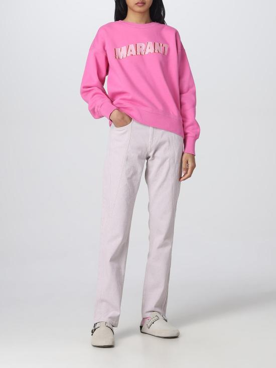 25FW 이자벨마랑 데님 팬츠 PA0047FAA1H23I 40PI Blush Pink - ISABEL MARANT