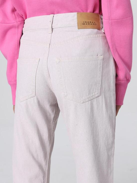 25FW 이자벨마랑 데님 팬츠 PA0047FAA1H23I 40PI Blush Pink - ISABEL MARANT