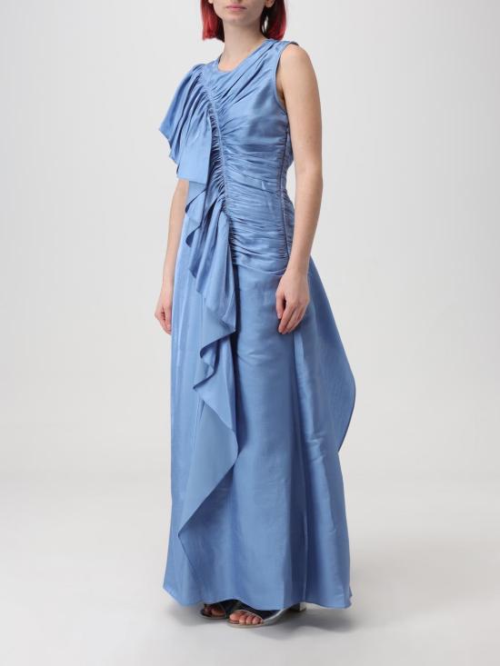 25FW 울라 존슨 롱 원피스 PF230176 RIV Blue - ULLA JOHNSON