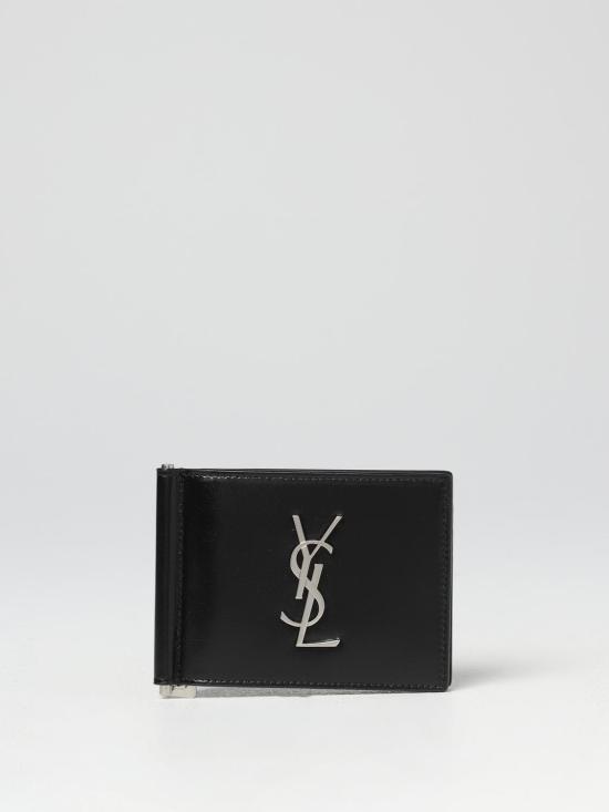 25FW 생로랑 남성지갑 4856300SX0E 1000 Black