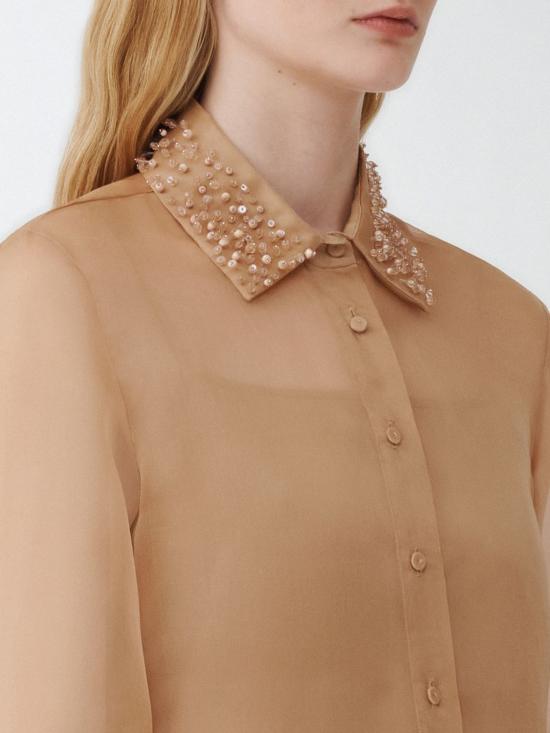 25FW 파비아나 필리피 셔츠 CAD214F287I929 1256 Camel - FABIANA FILIPPI