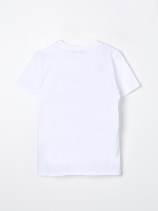 25FW [키즈] 발망 티셔츠 BT8P41Z0082 100NE White - BALMAIN