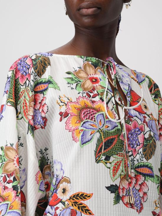 25FW 에트로 긴팔 티셔츠 WRJA001899SAE93 X0800 White - ETRO